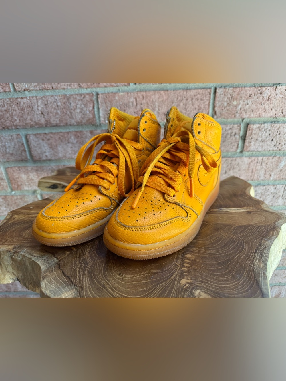 Air Jordan 1 Retro High OG Gatorade Orange Peel GS 3.5Y AJ6000-880 2017